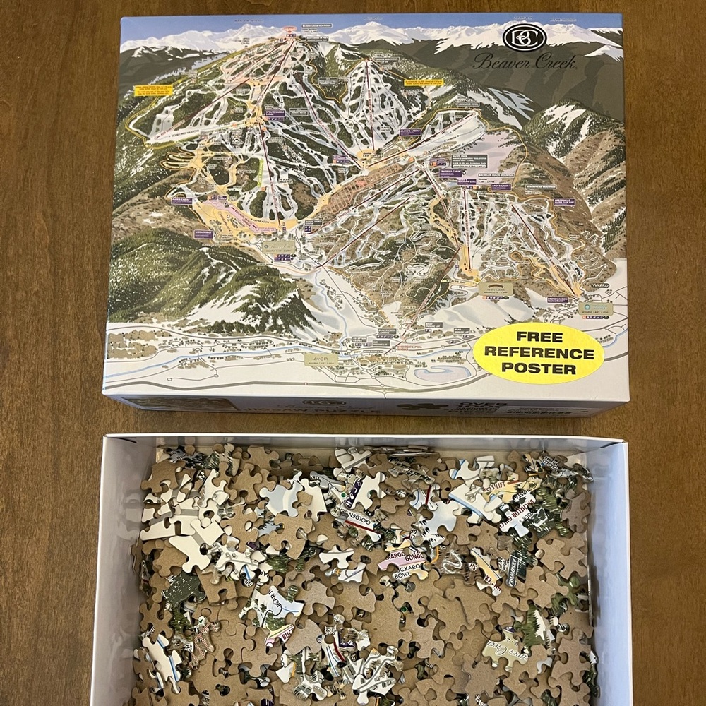 Beaver Creek 1000 piece puzzle • Great condition!